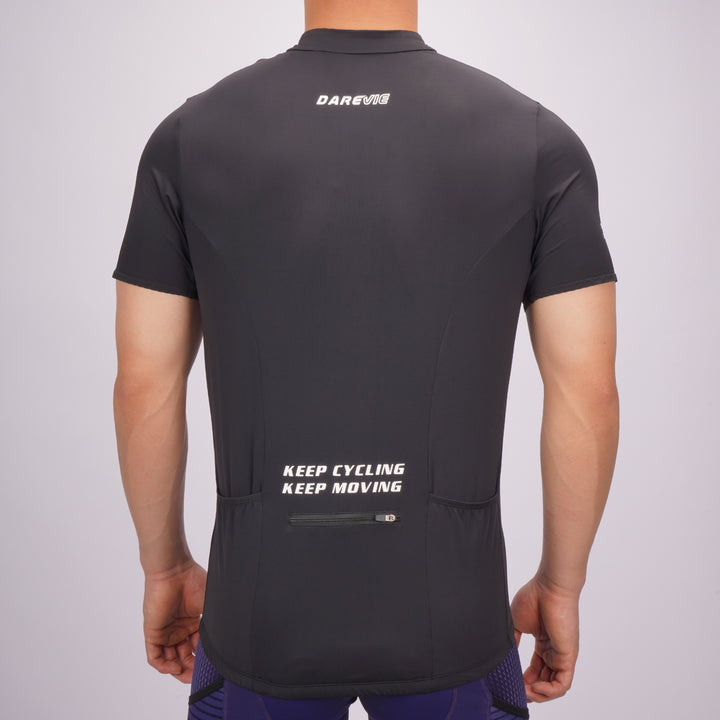 CAUSAL HALF ZIPPER CYCLING JERSEY