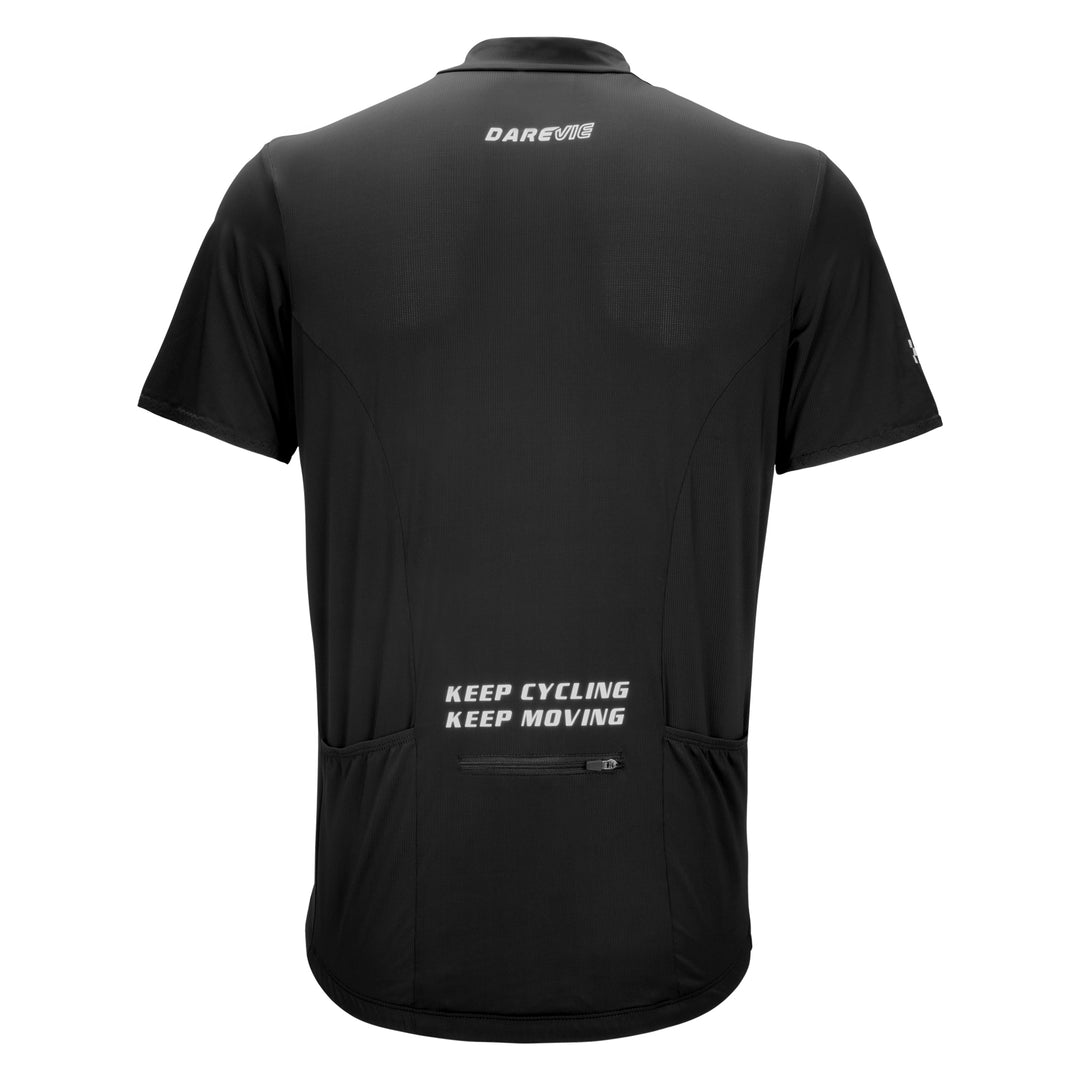 CAUSAL HALF ZIPPER CYCLING JERSEY
