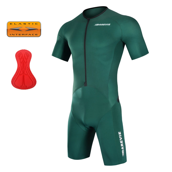 VELOCE CYCLING TRIATHLON SUIT-ITALY ELASTIC INTERFACE SUPER TRI PAD