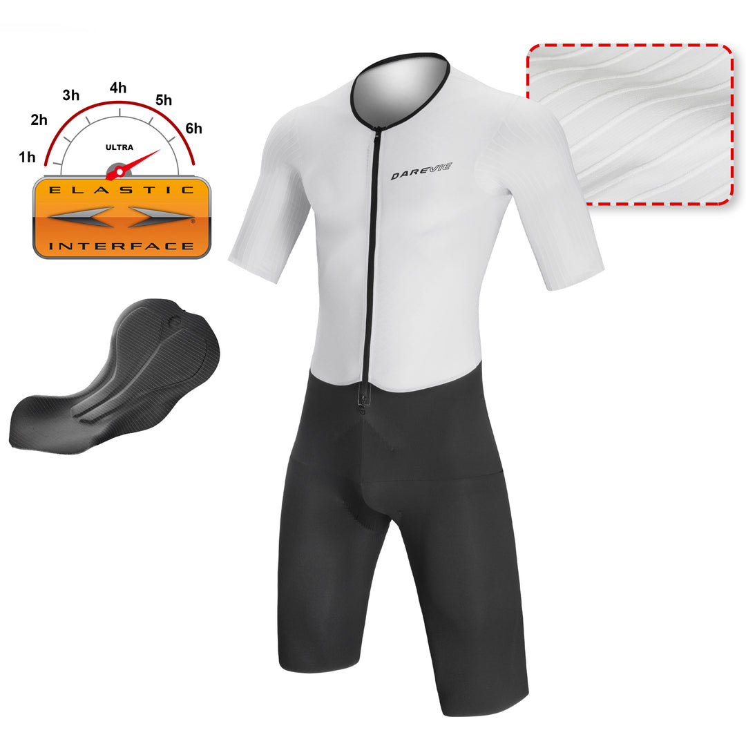 AERO CYCLING SPEED SKINSUIT-ITALY ELASTIC INTERFACE PAD