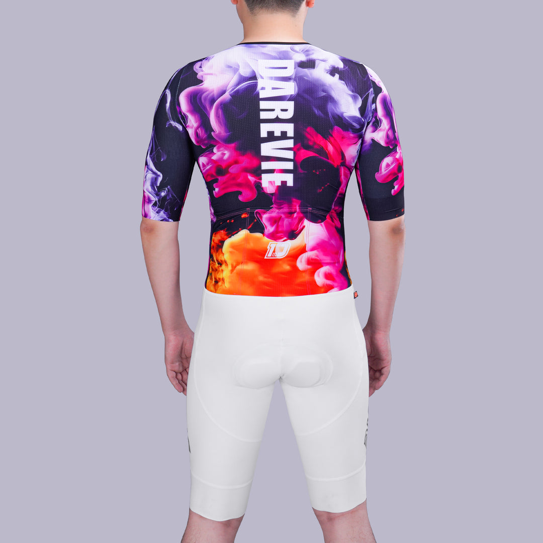 AURA CYCLING SKINSUIT-ITALY ELASTIC INTERFACE PAD