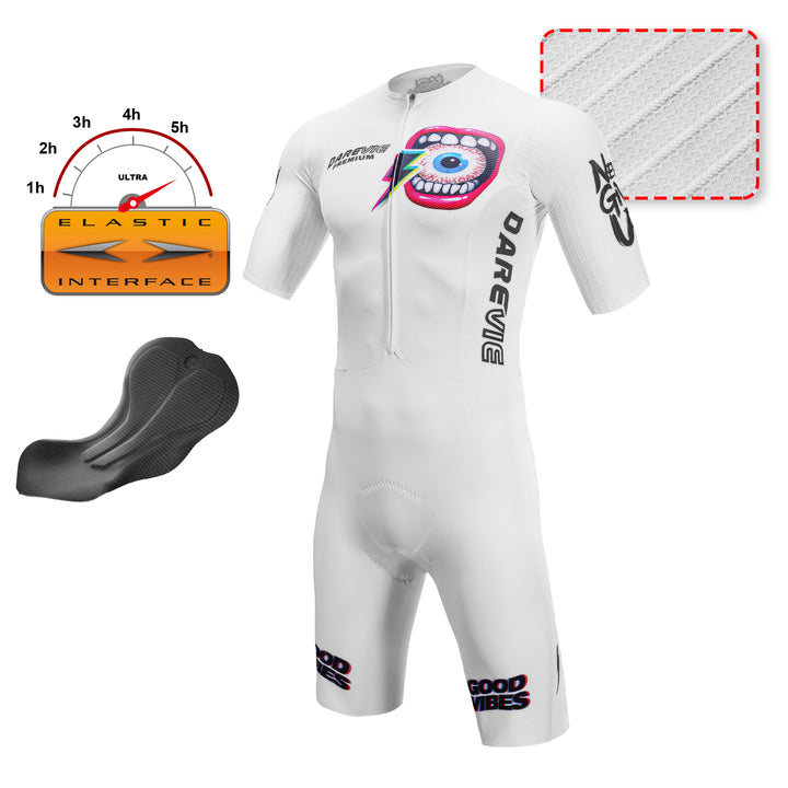 PASSION CYCLING SKINSUIT-ITALY ELASTIC INTERFACE PAD