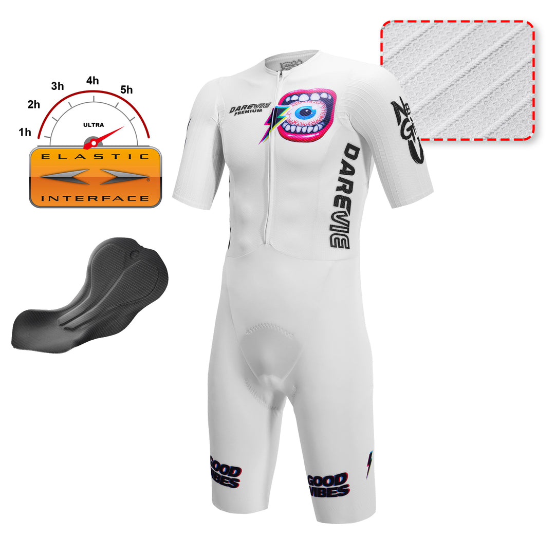 PASSION CYCLING SKINSUIT-ITALY ELASTIC INTERFACE PAD