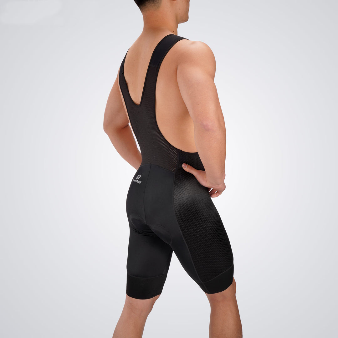 FISH SCALE CYCLING BIB SHORTS