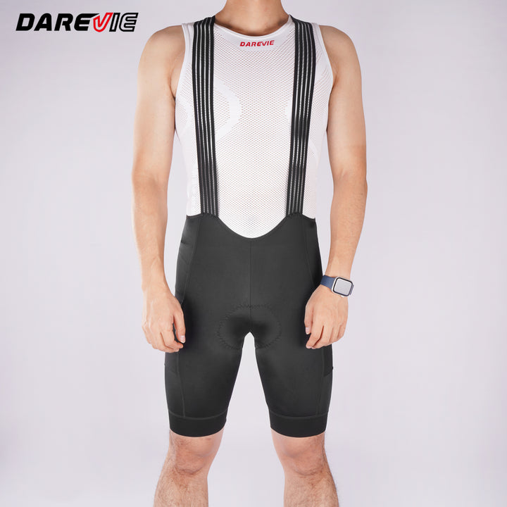 CARGO CYCLING BIB SHORTS with 2 POCKETS