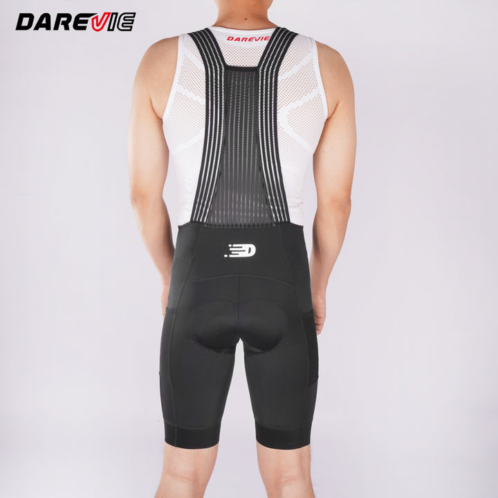 CARGO CYCLING BIB SHORTS with 2 POCKETS