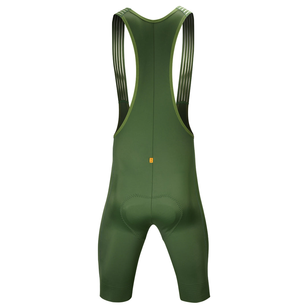 SEAMLESS CYCLING BIB SHORTS-ITALY ELASTIC INTERFACE BASTOGNE PAD