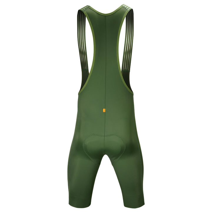 SEAMLESS CYCLING BIB SHORTS-ITALY ELASTIC INTERFACE BASTOGNE PAD