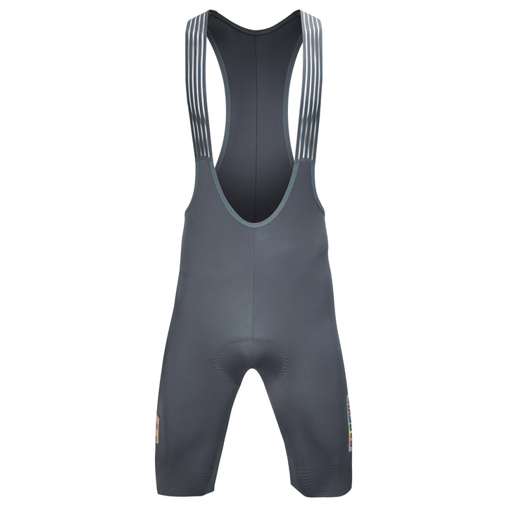 SEAMLESS CYCLING BIB SHORTS-ITALY ELASTIC INTERFACE BASTOGNE PAD