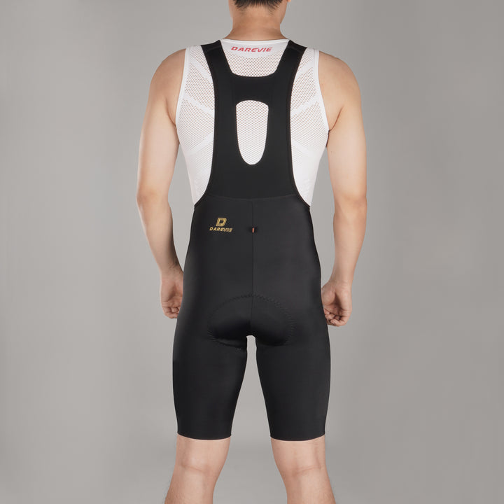 LUNEXT ONE PIECE CYCLING BIB SHORTS-ITALY ELASTIC INTERFACE WALLONE PAD