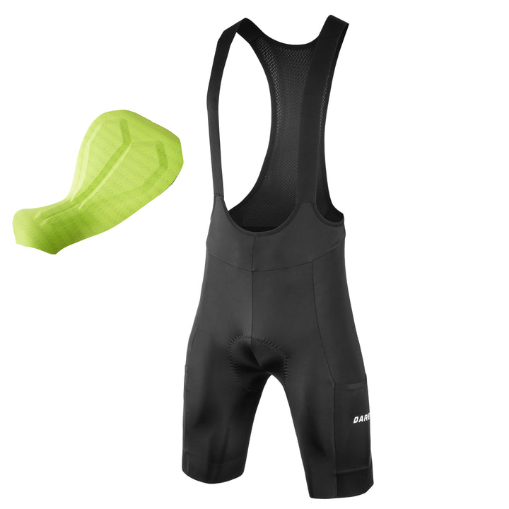 GRAVEL CYCLING BIB SHORTS with MULTI-POCKET