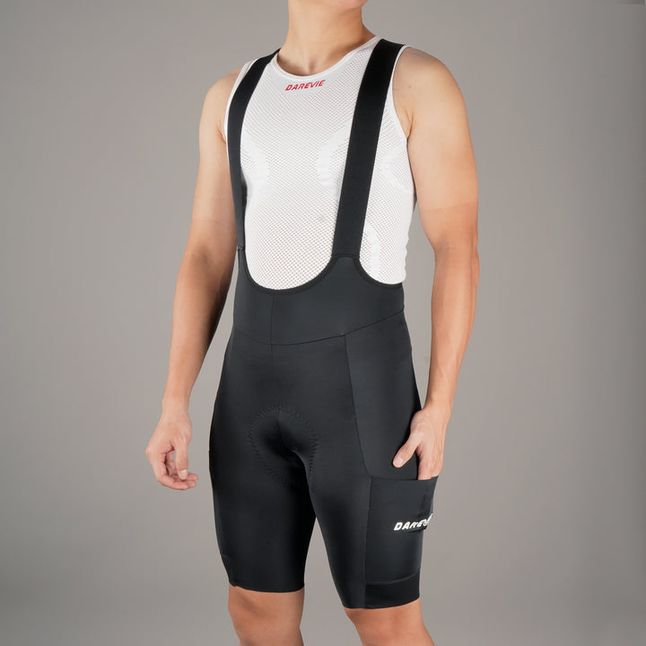 GRAVEL CYCLING BIB SHORTS with MULTI-POCKET