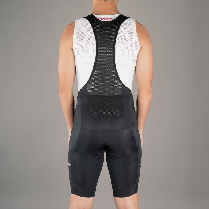 GRAVEL CYCLING BIB SHORTS with MULTI-POCKET