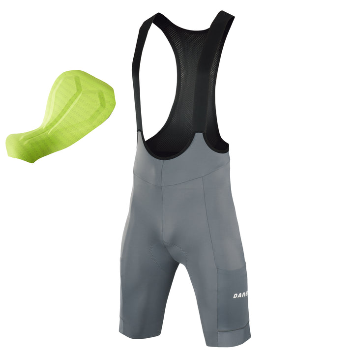 GRAVEL CYCLING BIB SHORTS with MULTI-POCKET