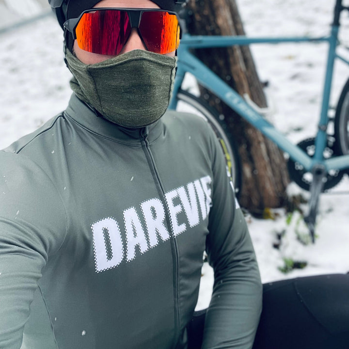 THERMAL FLEECE CYCLING JERSEY
