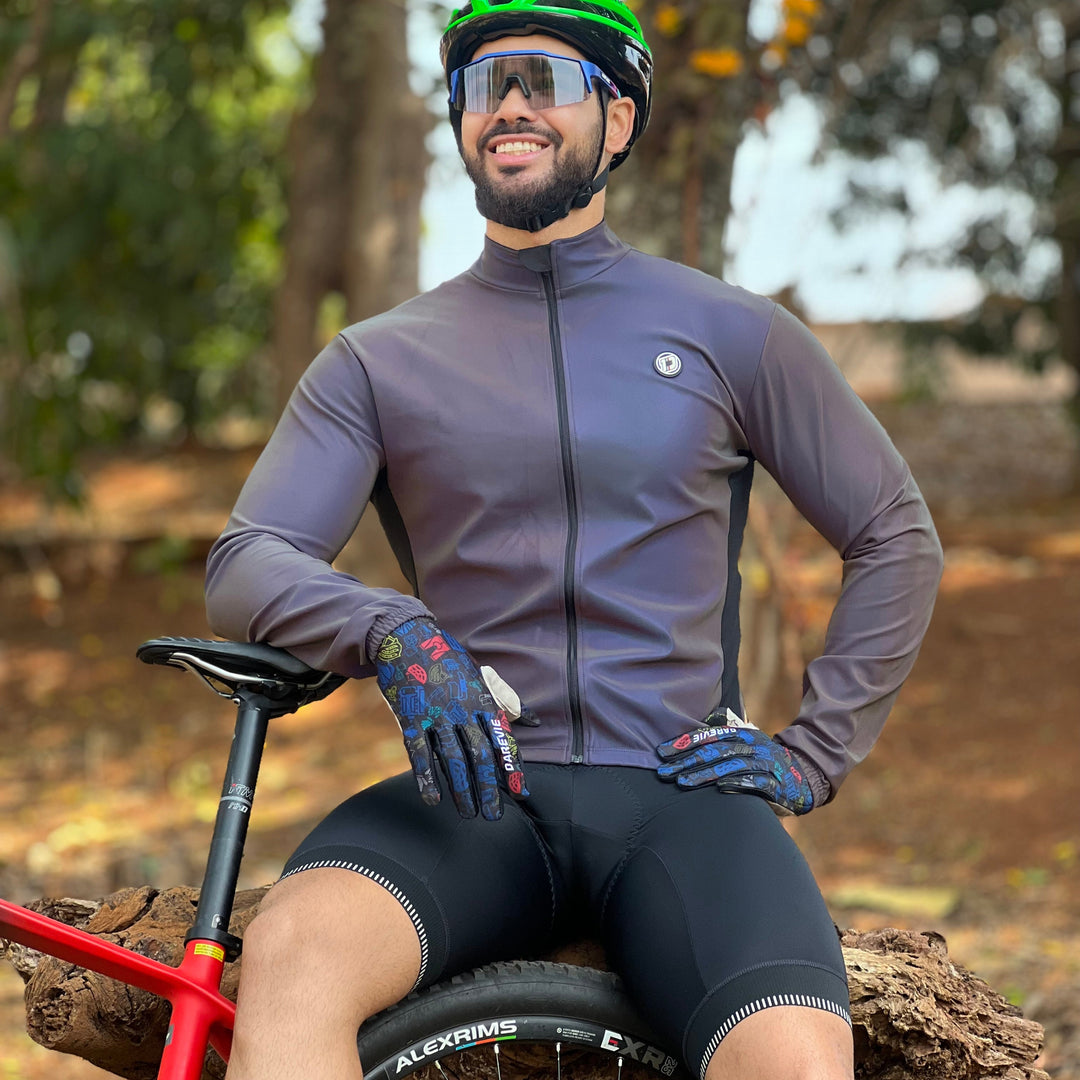 RAINBOW REFLECTIVE CYCLING JACKET