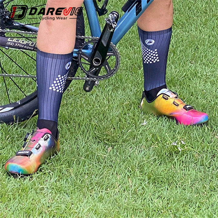 RAINBOW REFLECTIVE MOUNTAIN BIKE SHOES