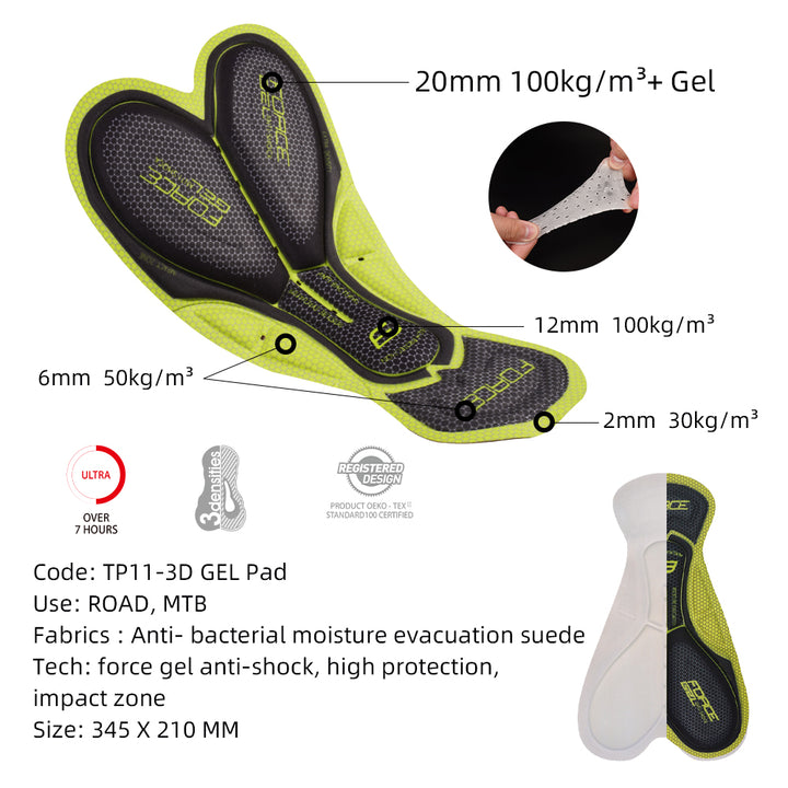 FLATLOCK CYCLING SHORTS