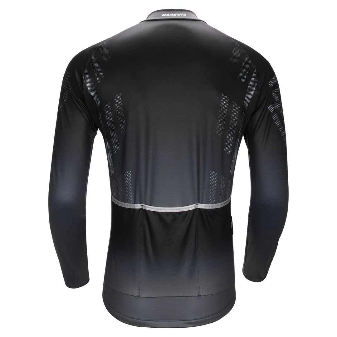 GRADIENT THERMAL FLEECE CYCLING JERSEY