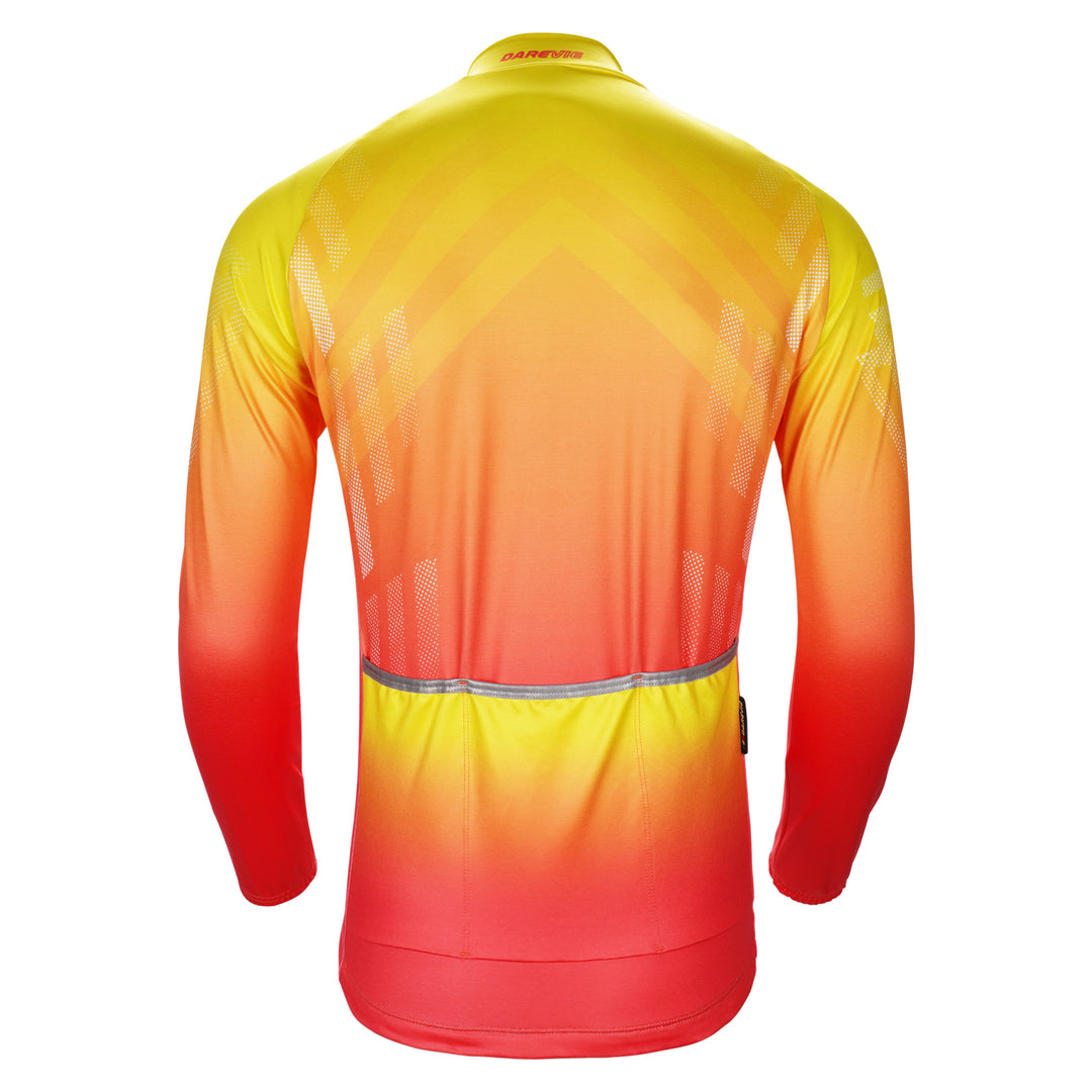 GRADIENT THERMAL FLEECE CYCLING JERSEY