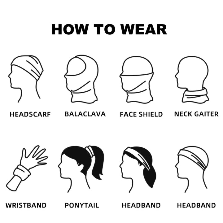 MULTIFUNCTIONAL CYCLING FACE MASK