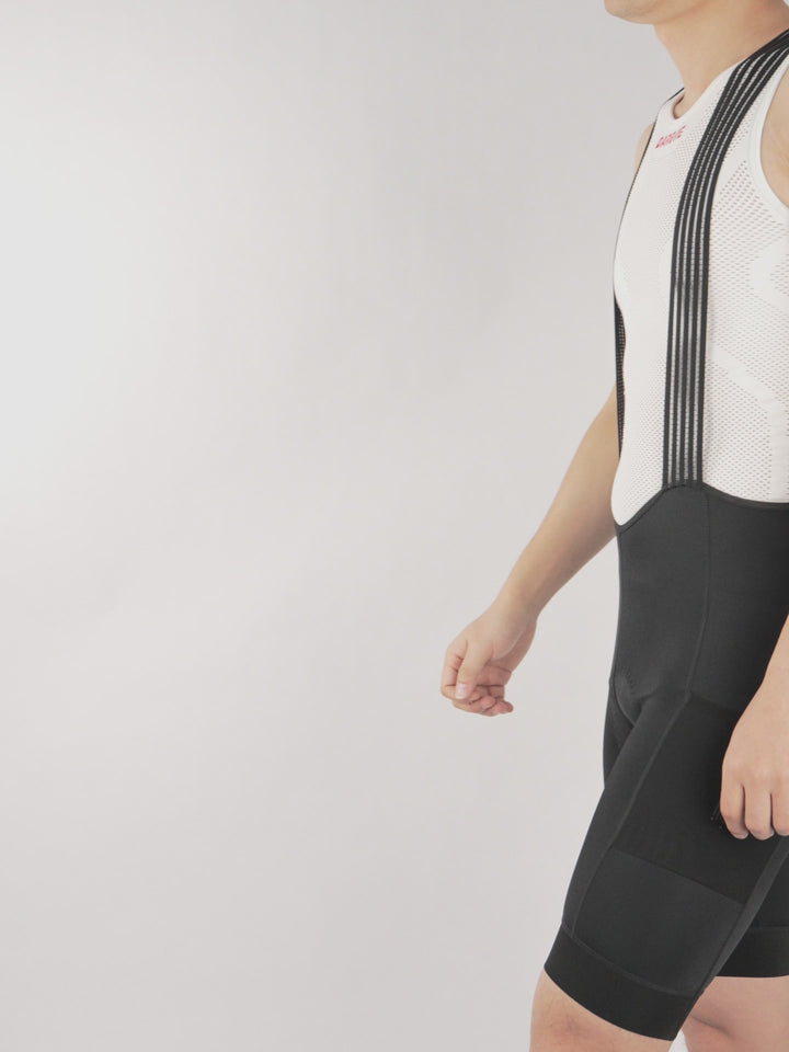 CARGO CYCLING BIB SHORTS with 2 POCKETS